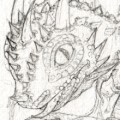 preview of Iskierka hatching, pencils