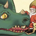 thumbnail of Santa Claus and dragon