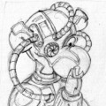 preview of Borg!RatCreature pencils