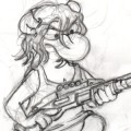 preview of SarahConnor!RatCreature pencils