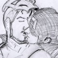 Tony Stark/Steve Rogers drawble for derry