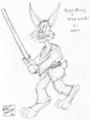 Bugs Bunny +Star Wars for aelora