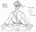 pirates + yoga for hafital