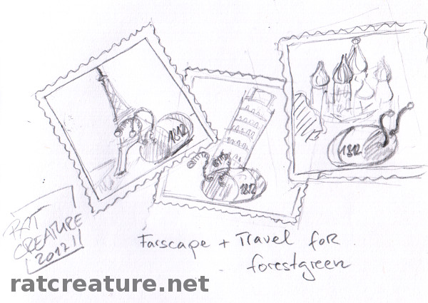 Farscape + travel for forestgreen, or snapshots from 1812's Grand European Tour...