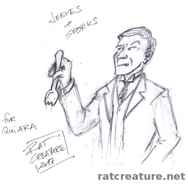 Jeeves + sporks for quiara